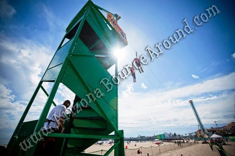 300 foot portable Zip Line Rentals Arizona